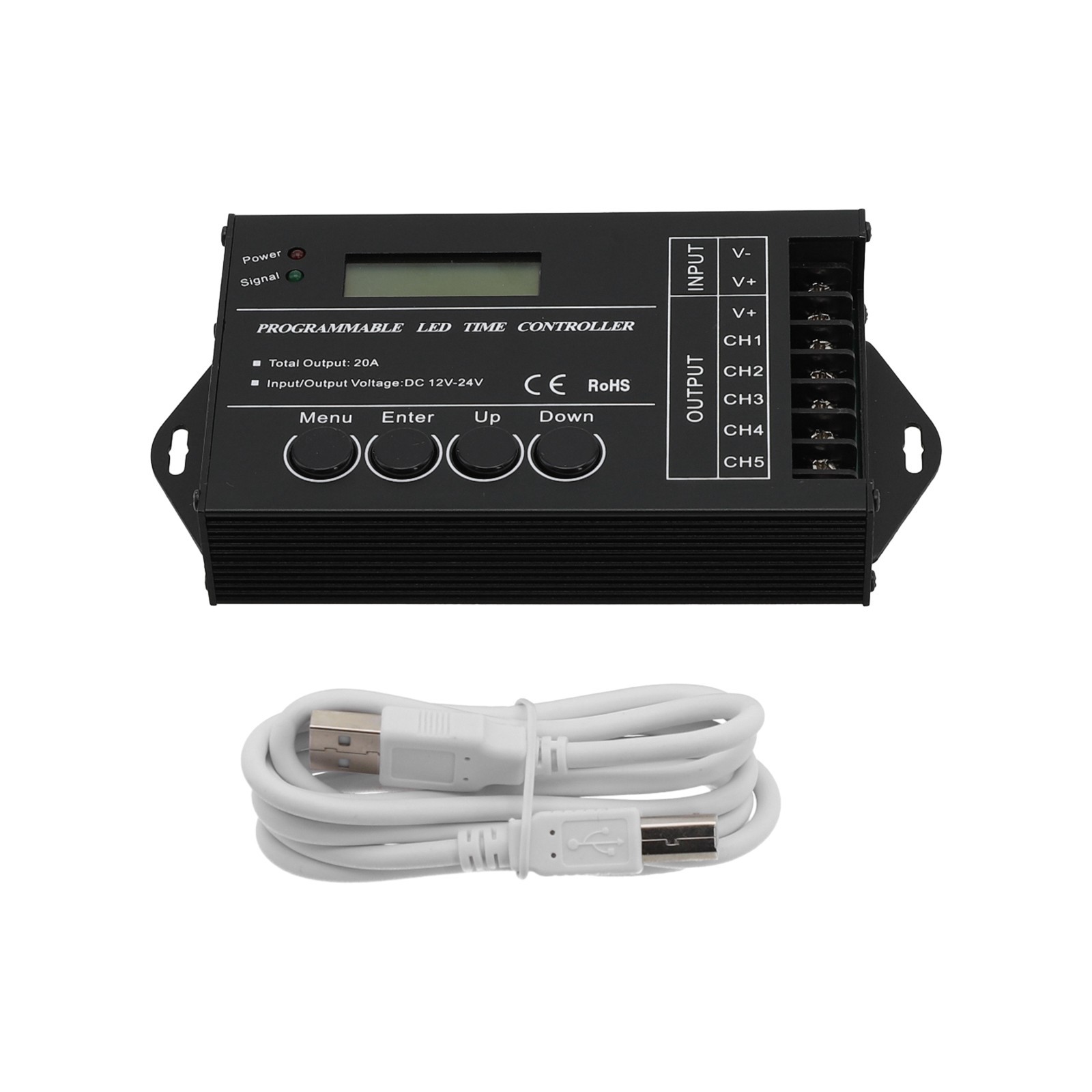 High Compatibility TC420 Programmable LED Display Controller 5 Channels