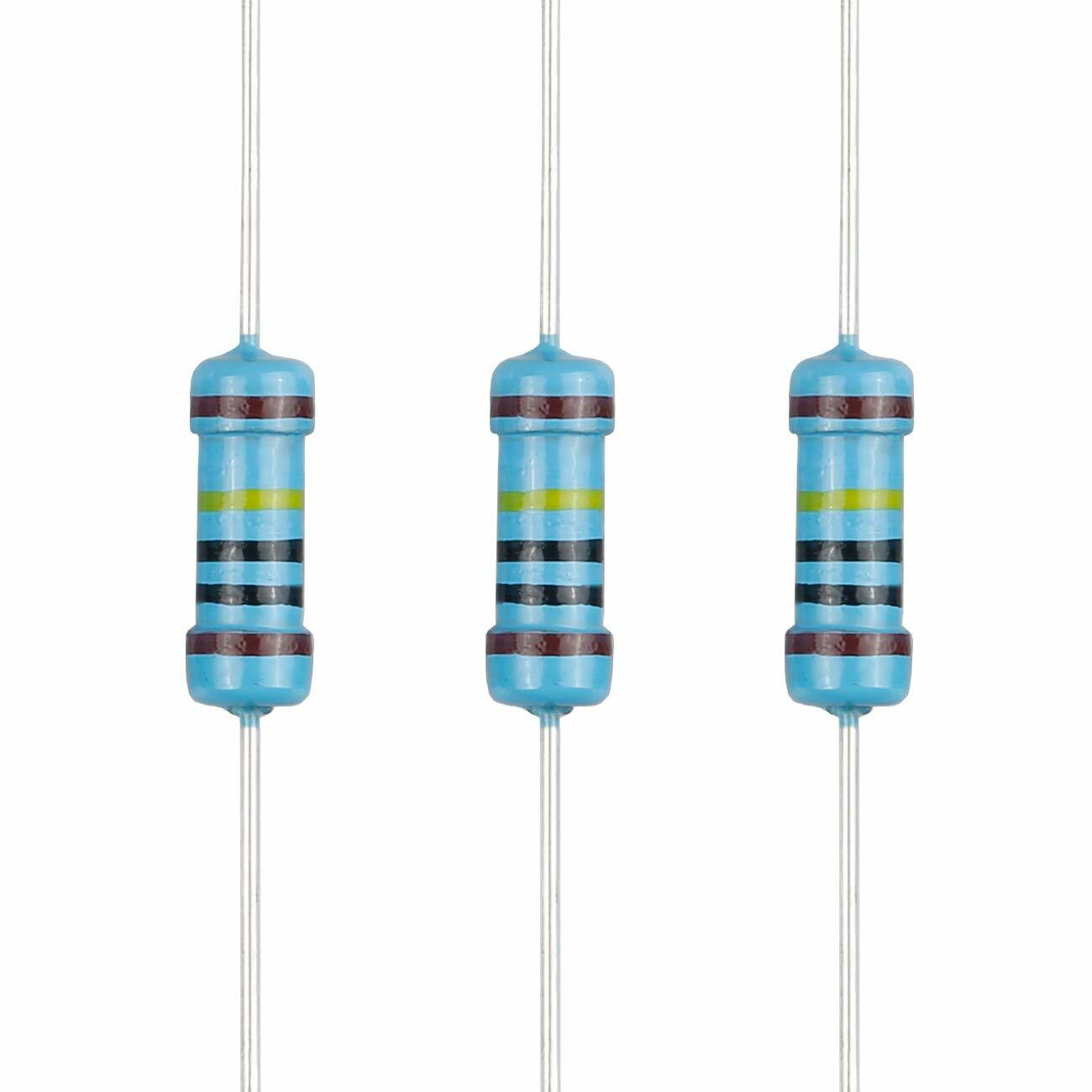 10 PCS 1 M Ohm 1 Watts Metal Film Resistors 1% Tolerance Shipped From USA