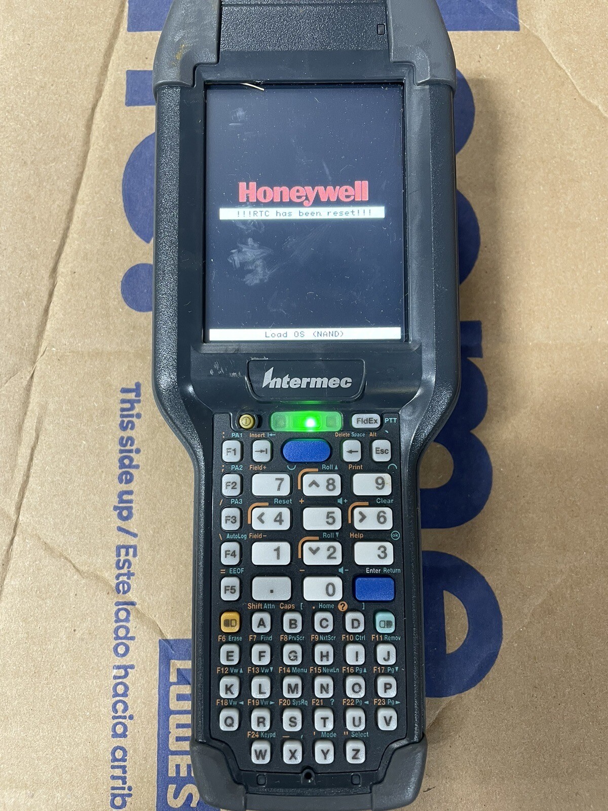 Intermec CK3X CK3XAA4K000W4100 Handheld Wireless Barcode Scanner With Battery.