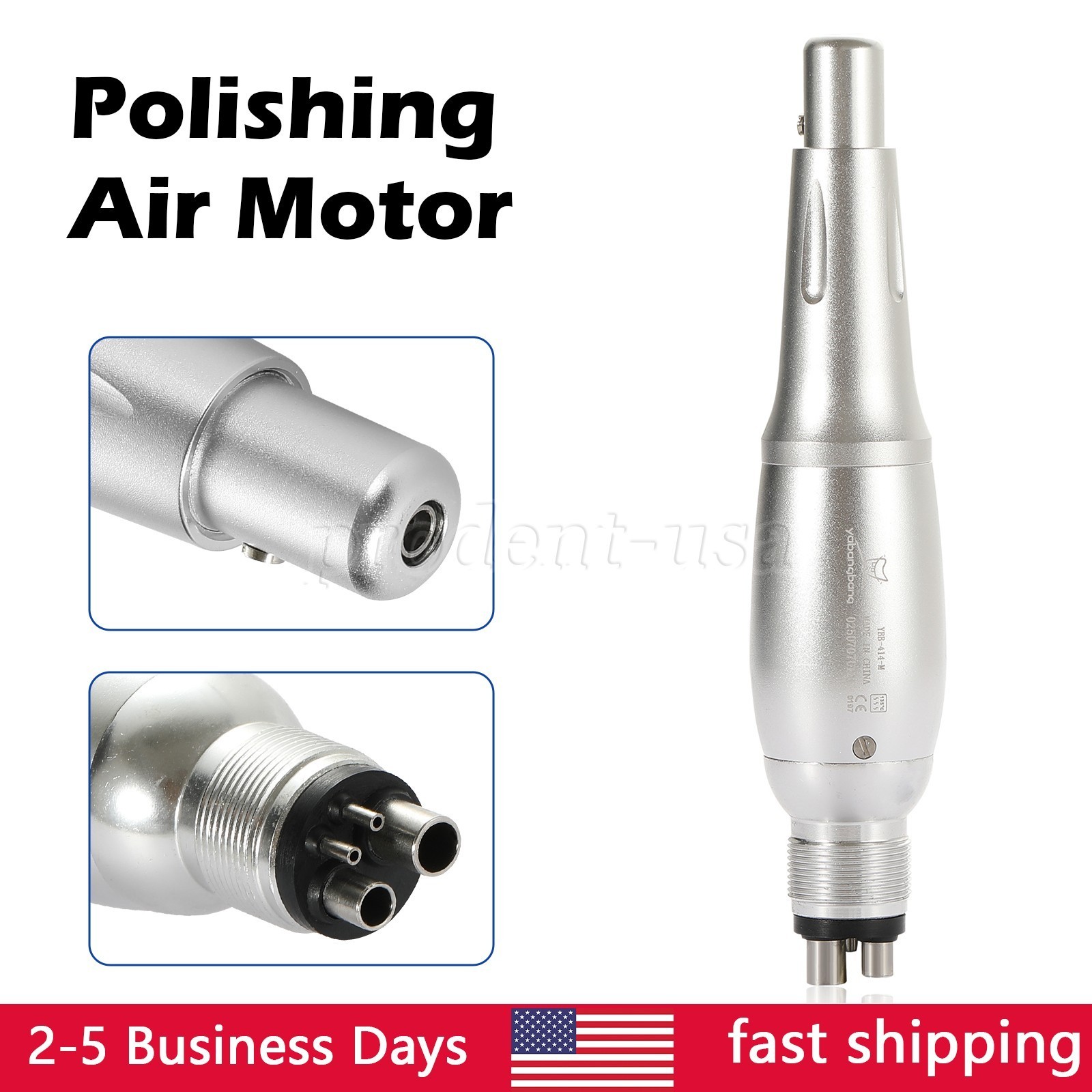 Dental Hygiene Prophy Handpiece Air Motor 4Holes 4:1 Nose Cone 360° Swivel po