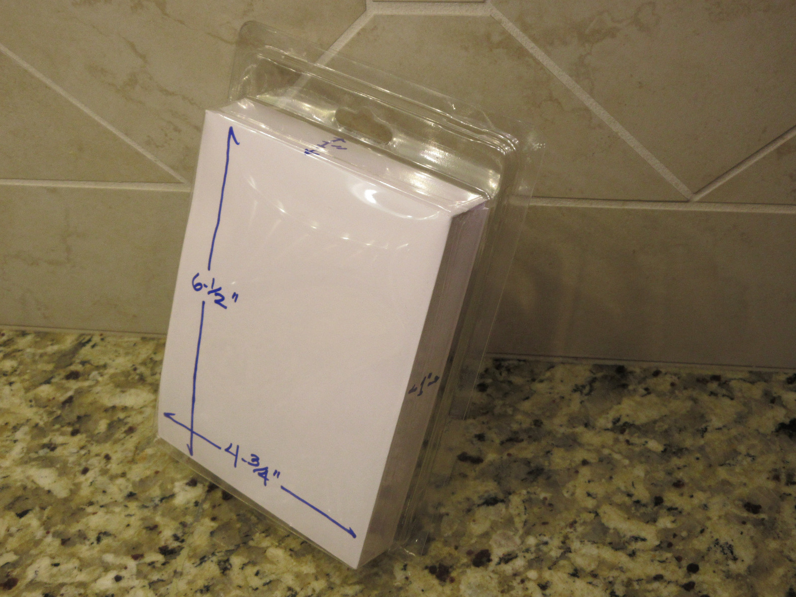 LARGE QTY 100 CLAMSHELL BLISTER PACKS CLEAR BOXES HANGING PACKAGING 4.75×6.5×1″