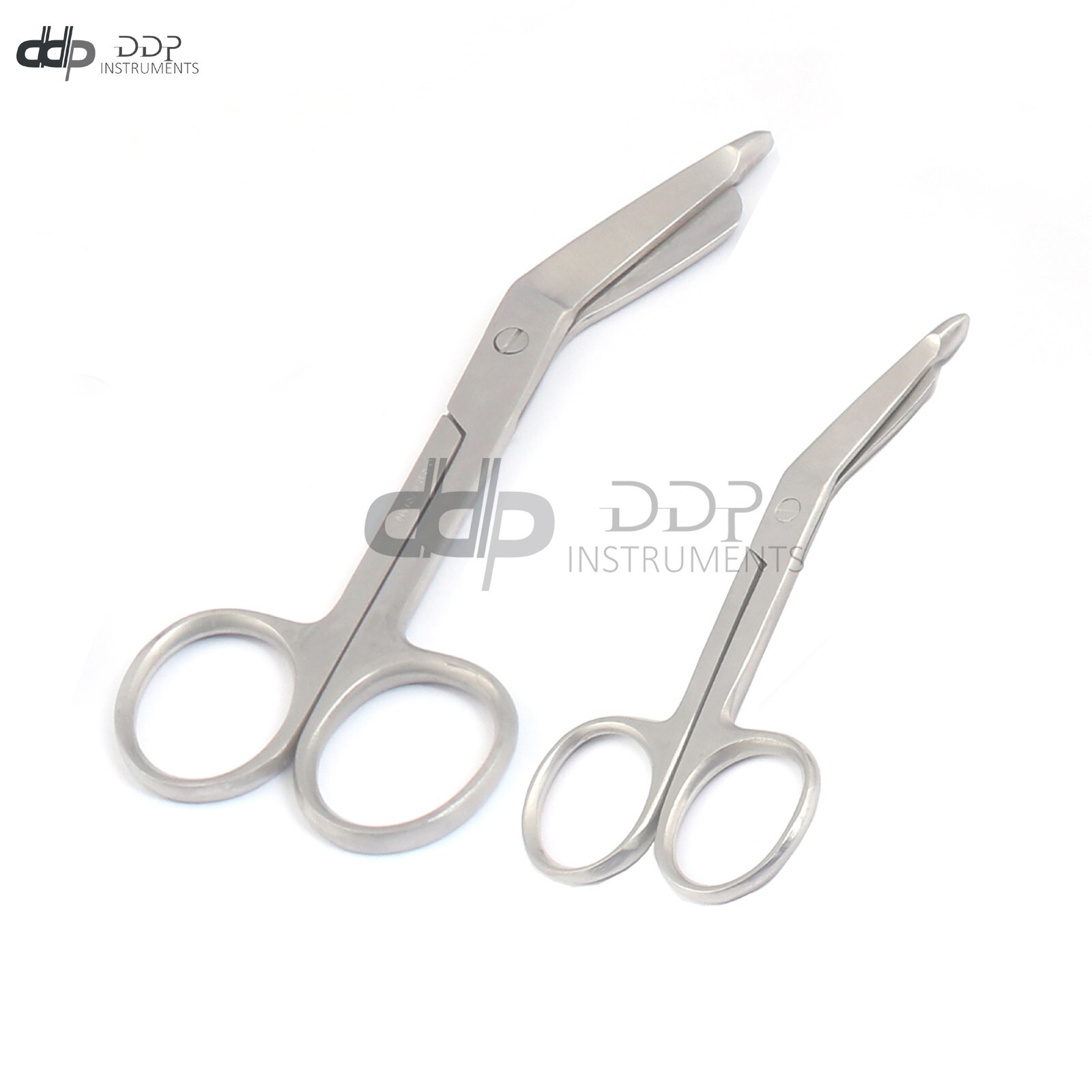 2 Lister Bandage Scissors 3.5″+6.5″ Surgical Instruments
