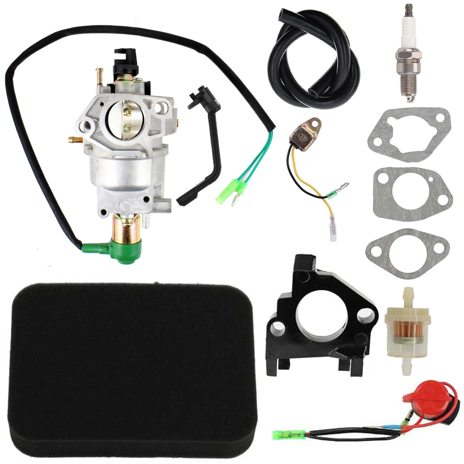 FindingKing BU-GEN10K 10000 13hp 390cc & 15hp 420cc Generator Carburetor Carb