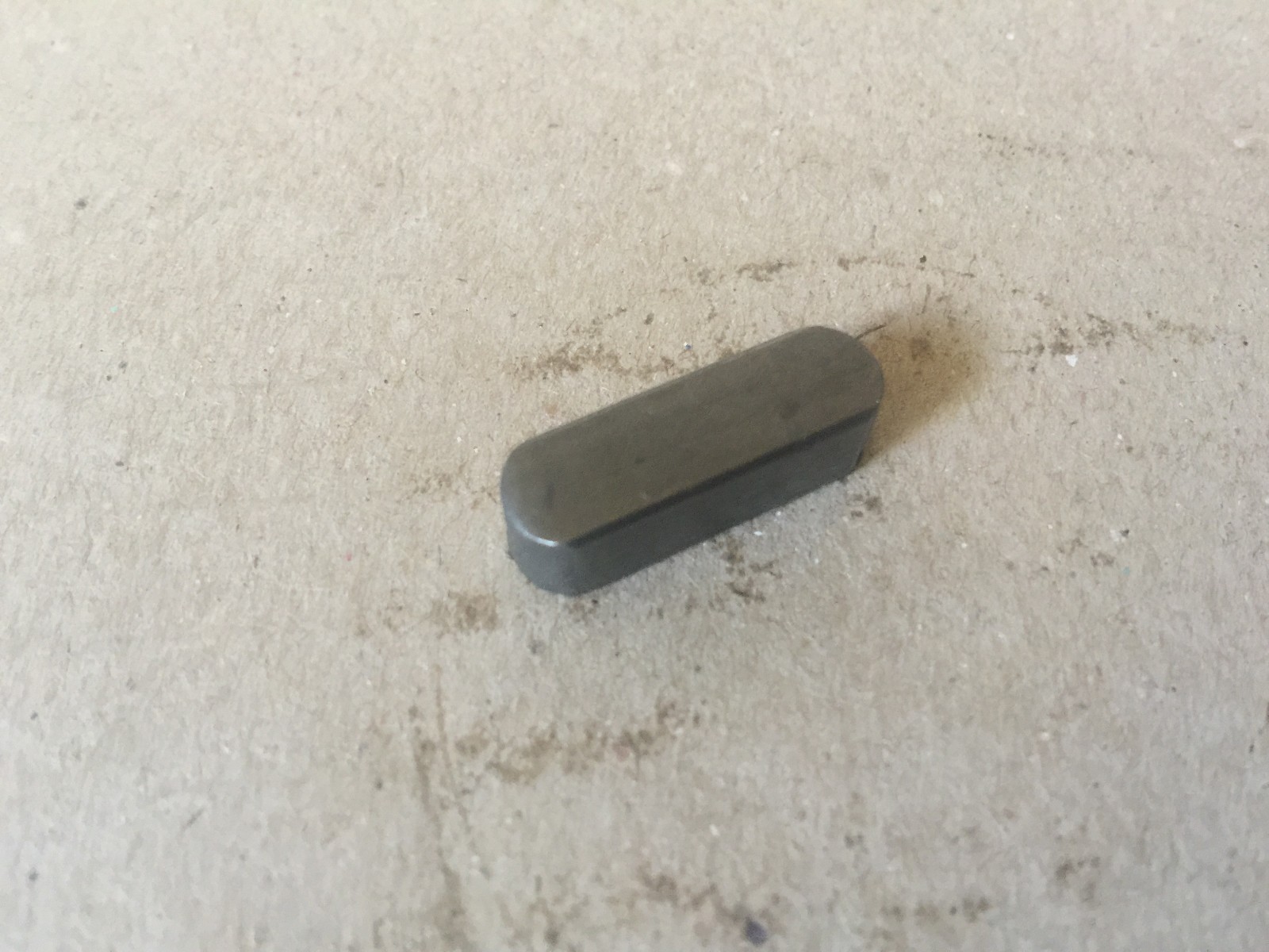 Finish mower Blade Spindle key, Servis Rhino 00775024 (14-014)