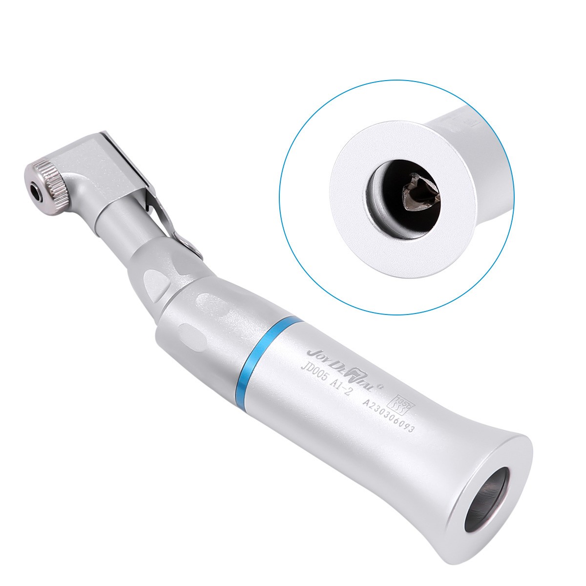 Dental Slow Low Speed Wrench Type Contra Angle Handpiece For Turning Latch