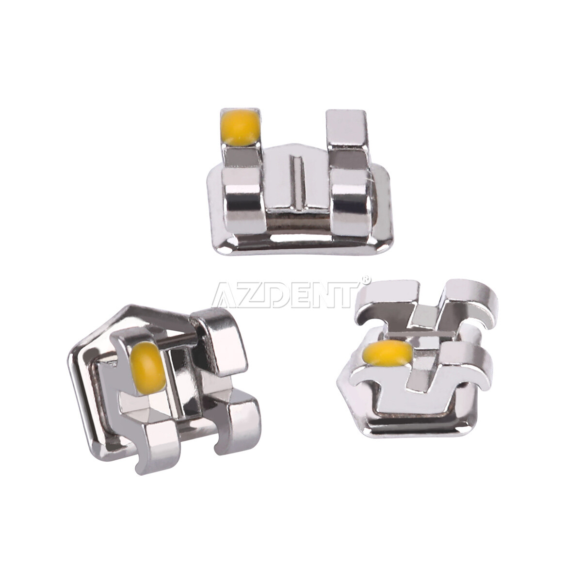 AZDENT Orthodontic Dental Brackets Braces Mini Standard Roth MBT.022/.018 Hooks