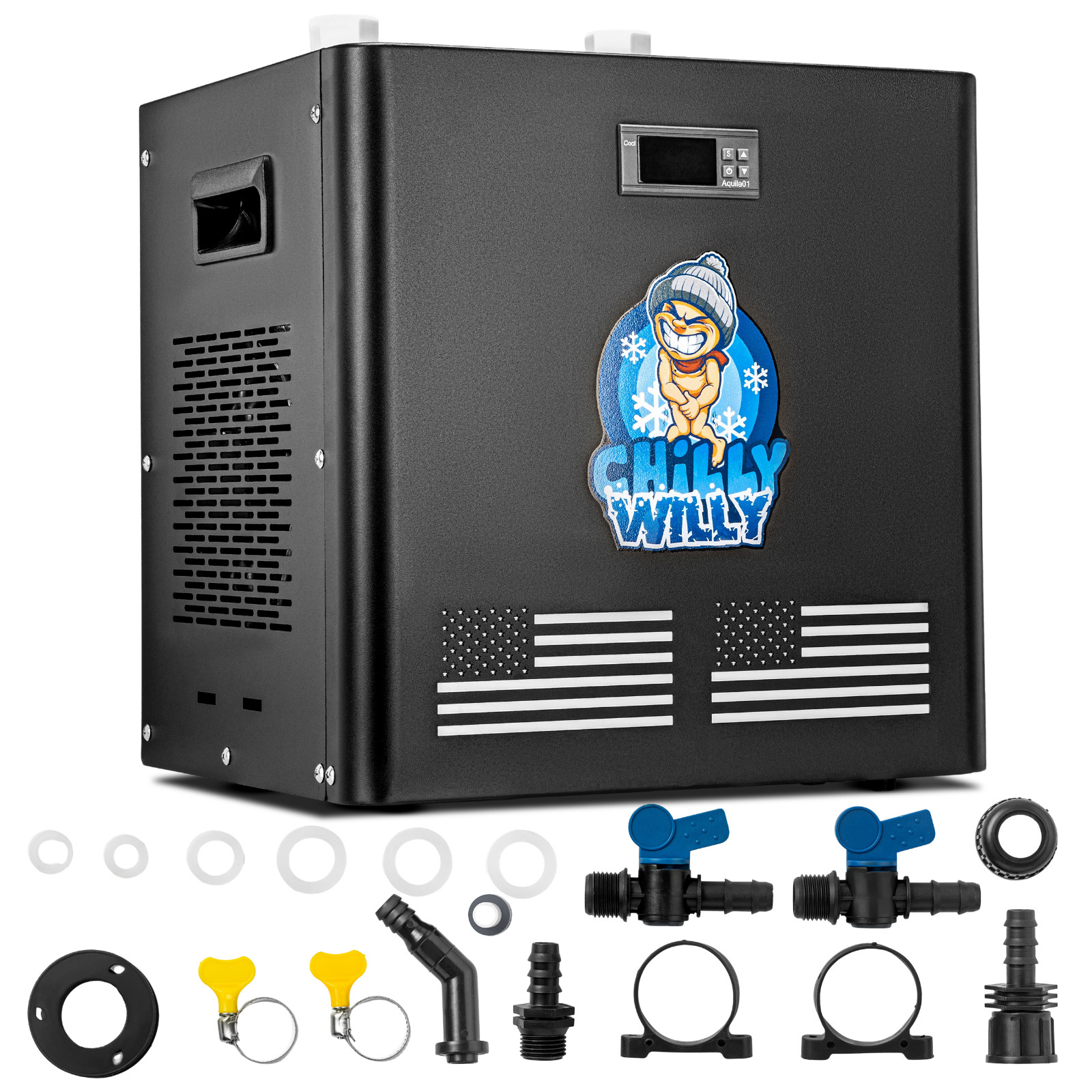 Chilly Willy Cold Plunge Water Chiller – Ice Bath Cooler System – 1/3 HP