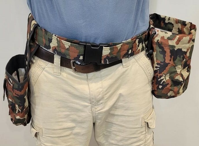 Metal Detecting Finds Bags With 52 Inch Belt High Quality – Camo