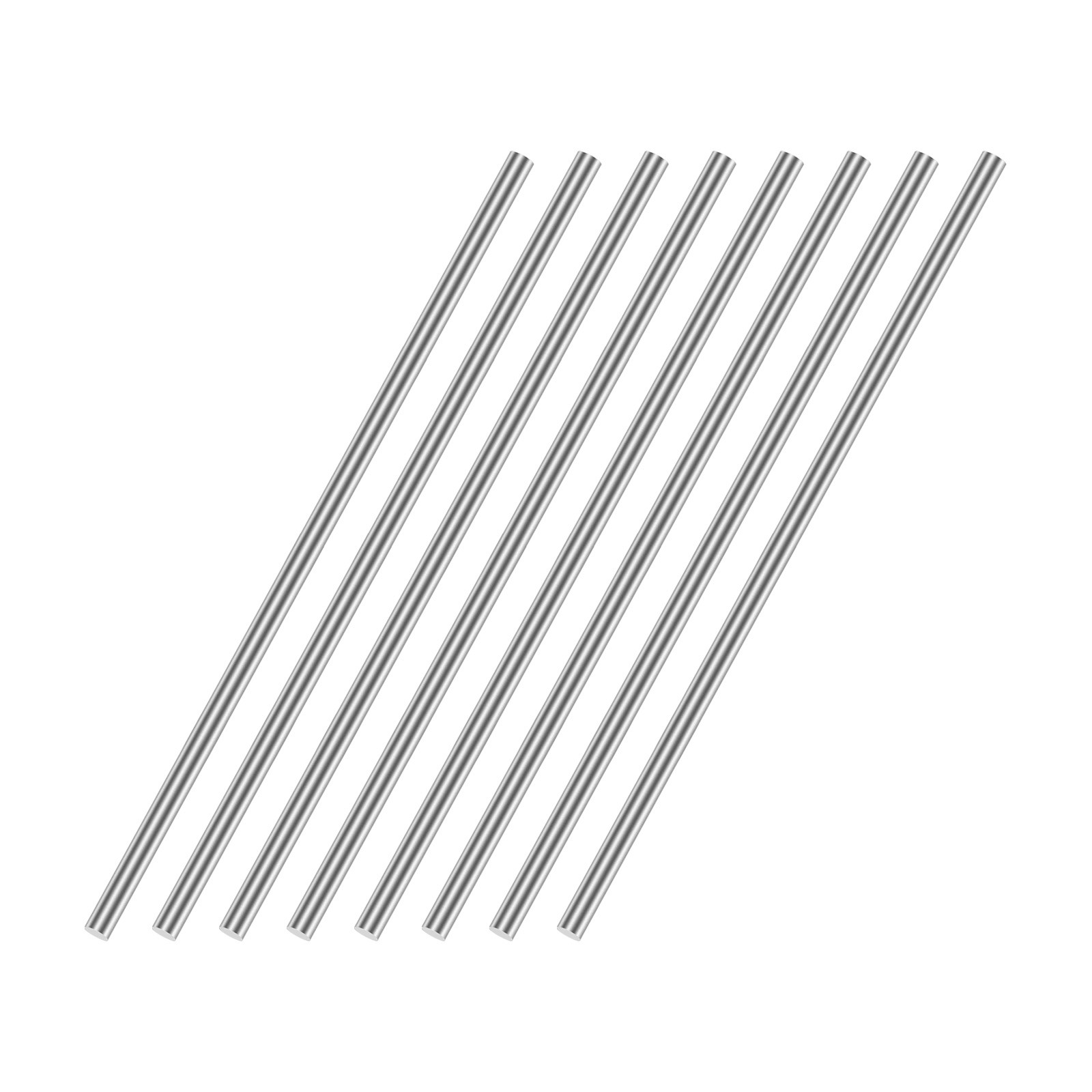 8Pcs 3mm x 150mm(1/8″ x 6″) 304 Stainless Steel Solid Round Rod