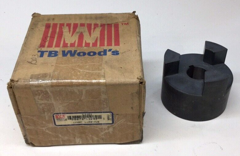 TB Woods L1101 Jaw Coupling Hub 1″ Bore KW L110X1