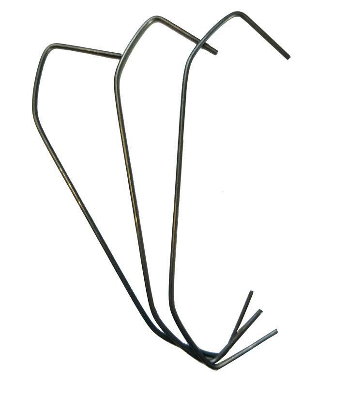 Powder Coating Hooks – V Hooks .062 x 4″ Case of 2,000