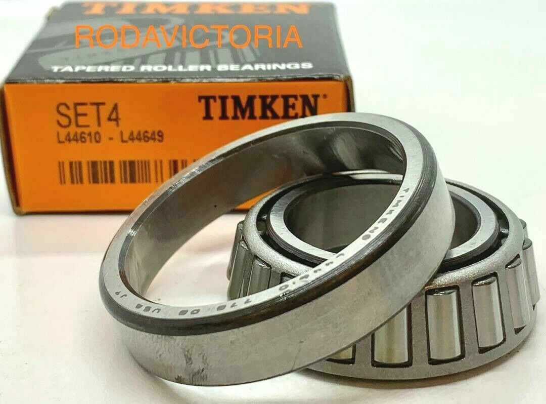 TIMKEN L44649 L44610 1-1/16″ Bore Tapered Roller Bearings Set A4 230-023 481022