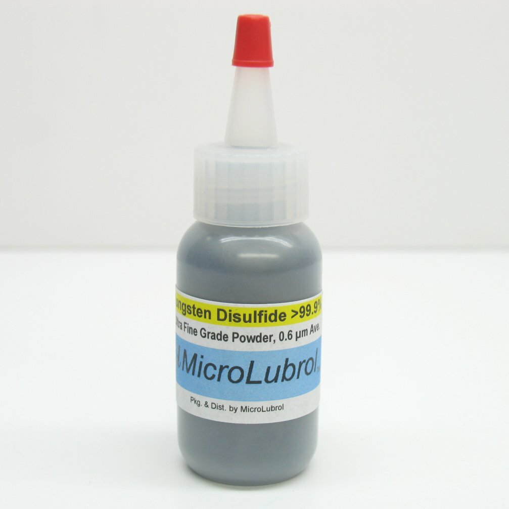 1 oz MICROLUBROL TUNGSTEN DISULFIDE Sulfide WS2 Powder ULTRA FINE ½ micron