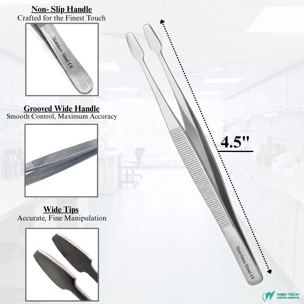 Suture Stitch Scissors 4.5″+Scalpel Handle #4 + 10 Surgical Blades #24