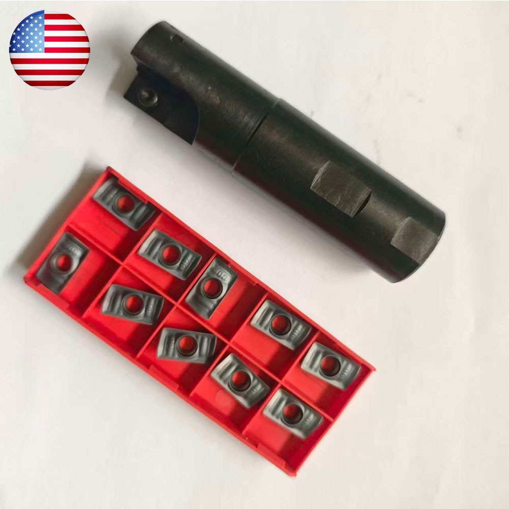 1” x 1” 90 Degree Square Shoulder Indexable End Mill APMT/ APKT Insert