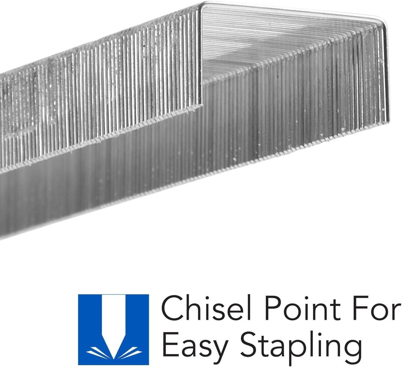 Standard Staples, 1/4″, Full Strip, Box of 5,000