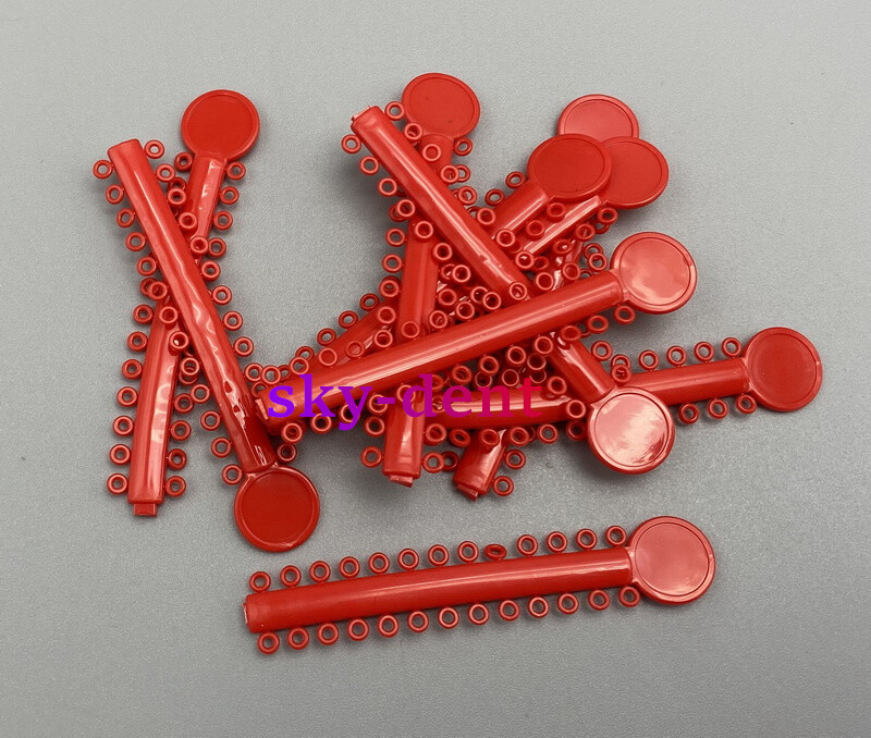 1040pcs/pack Dental Orthodontic Elastic Ligature Ties Bands for Brackets Brace