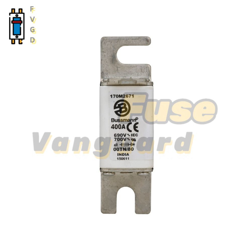1PC Eaton BUSSMANN 170M2671 400A 690V Fuse