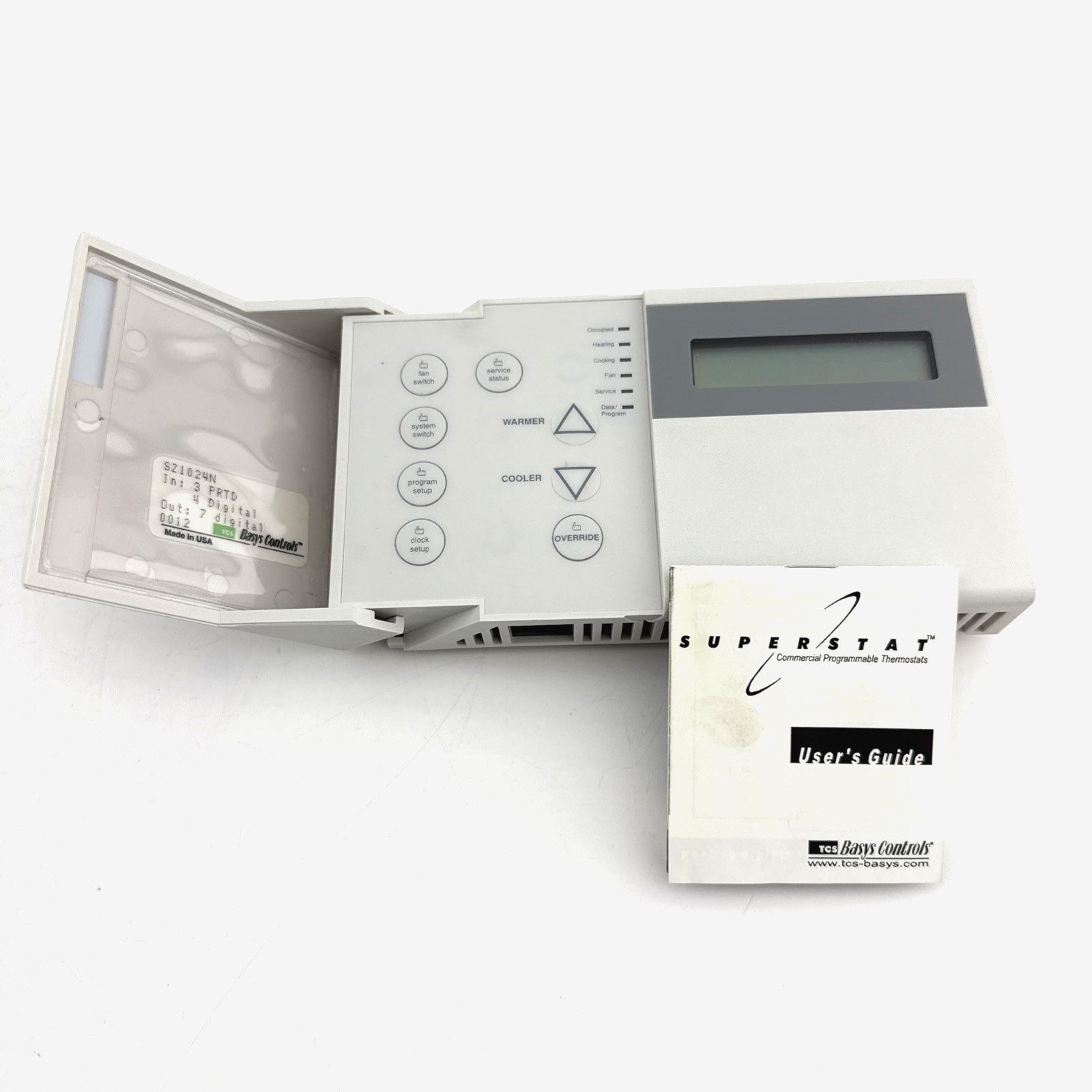 TCS Basys Controls SZ1024N 7 Day Programmable Thermostat