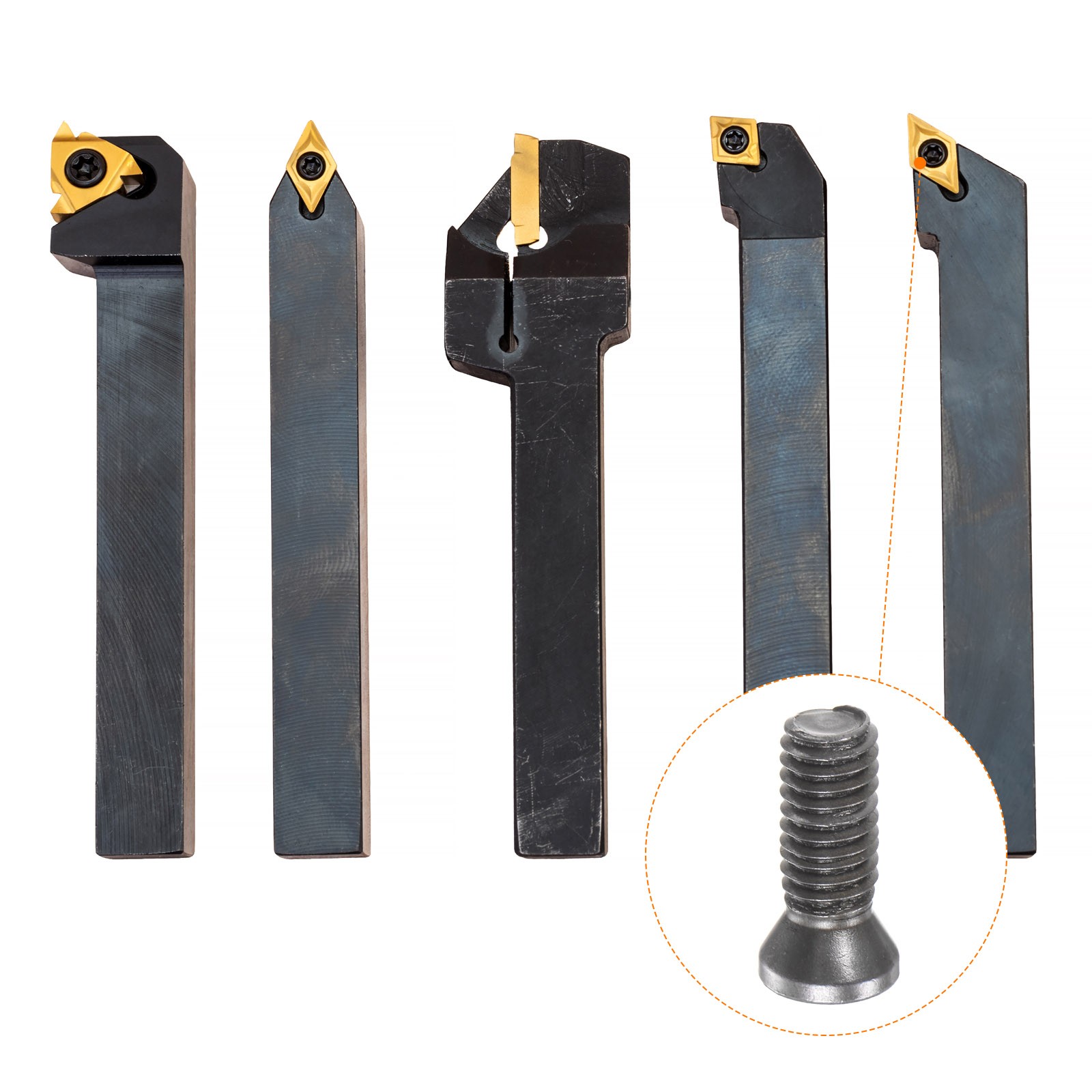 10pcs Torx Screw M3.5x12mm 12.9 Grade for Replaces Carbide Insert CNC Lathe Grey