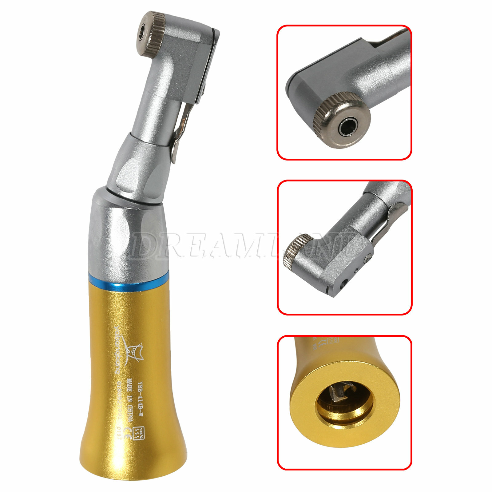 1-10 Yabang Dental Slow Speed Handpiece Contra Angle E-type CA 2.35mm J1-A