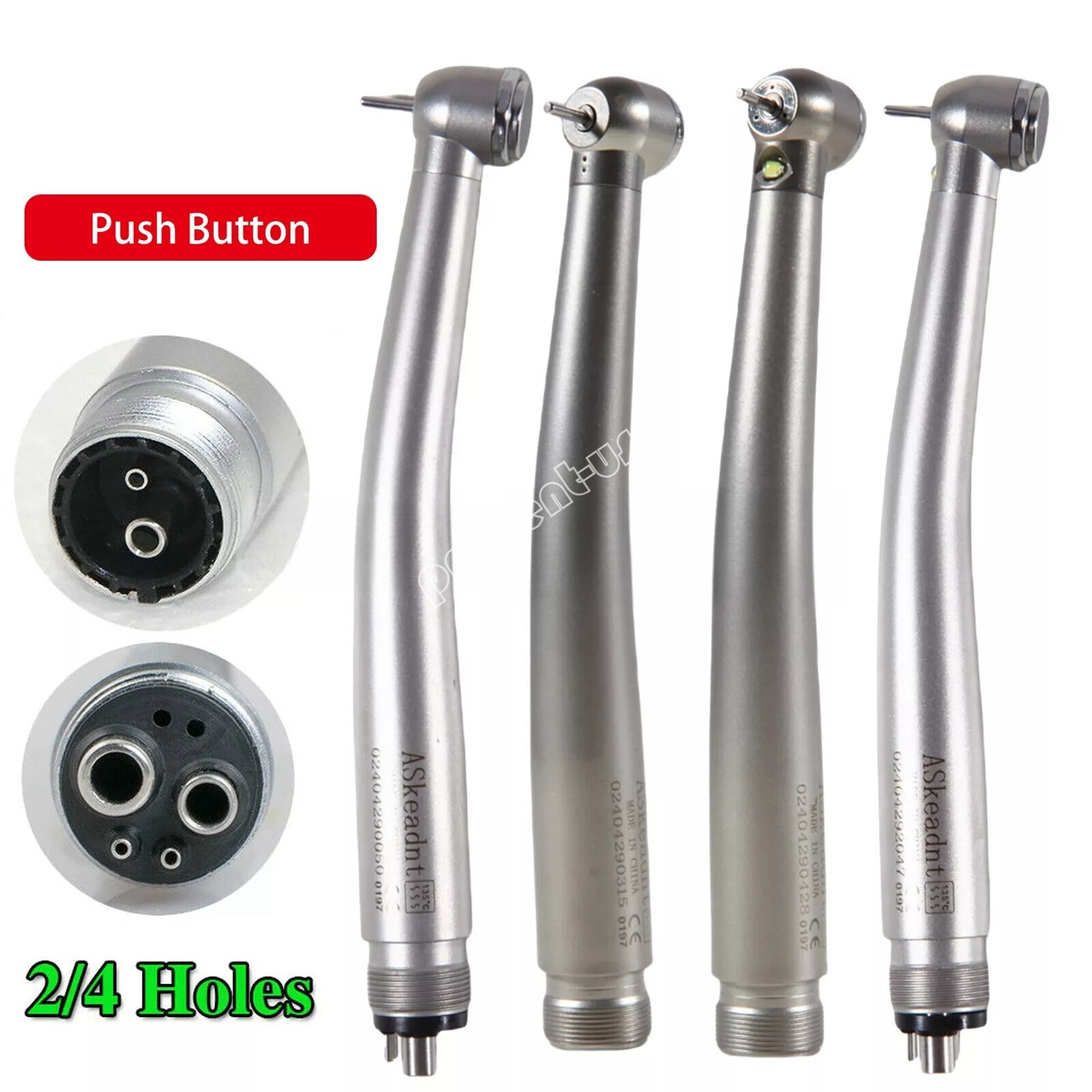 NSK Style Dental Fiber Optic LED E-generator / High Speed Handpiece 2/4H ty