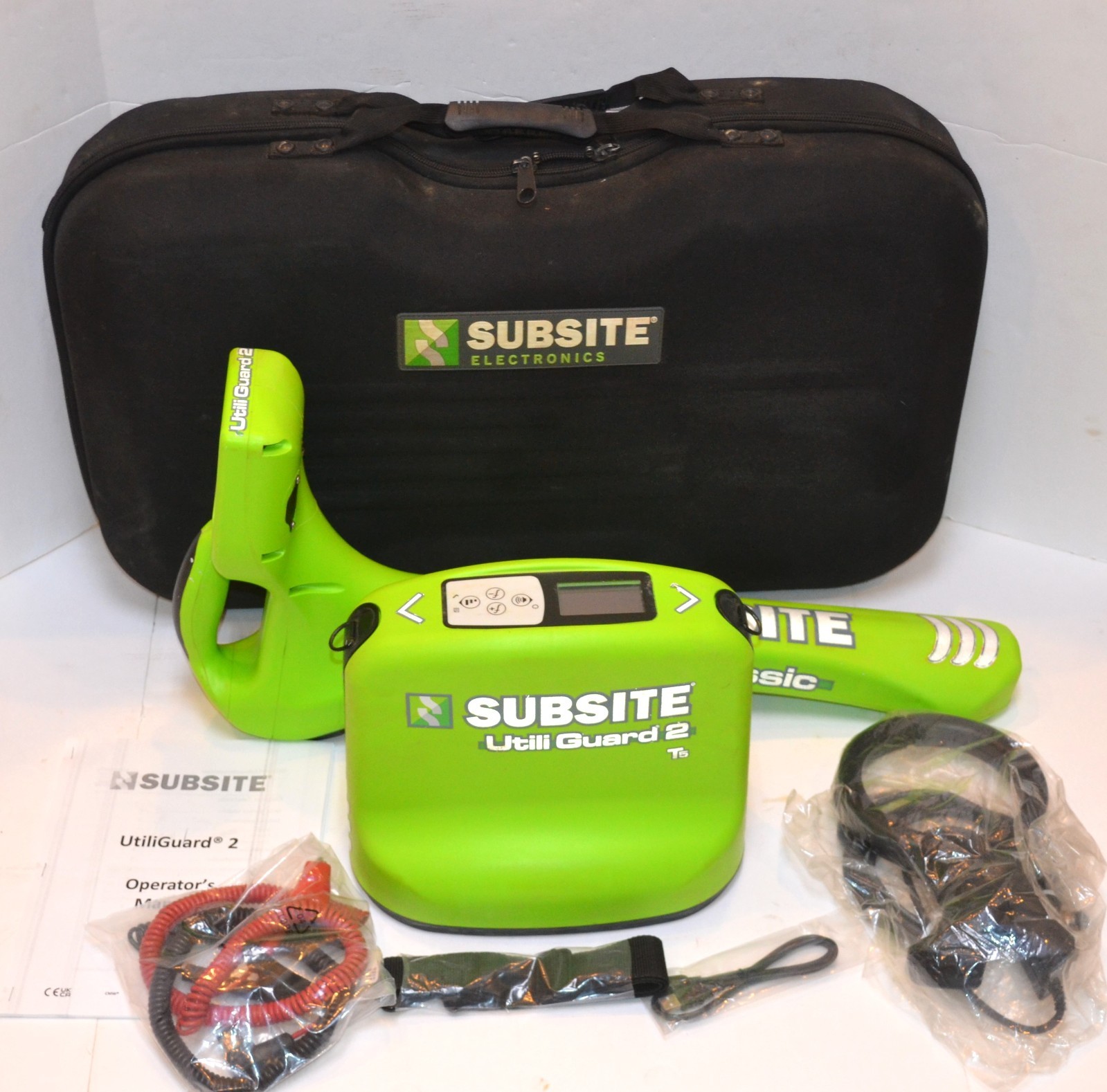 SUBSITE DITCH WITCH UTILIGUARD 2 T5 CABLE PIPE LOCATOR INDUCTION CLAMP 31 FREQ