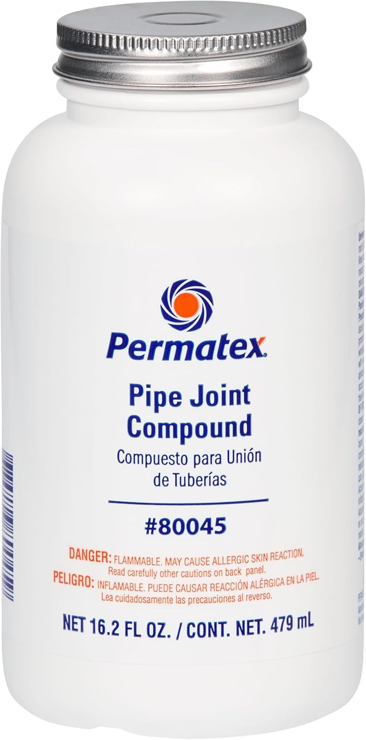 Permatex 80045 Pipe Joint Compound, 16.2 oz. Bottle 16 Ounce