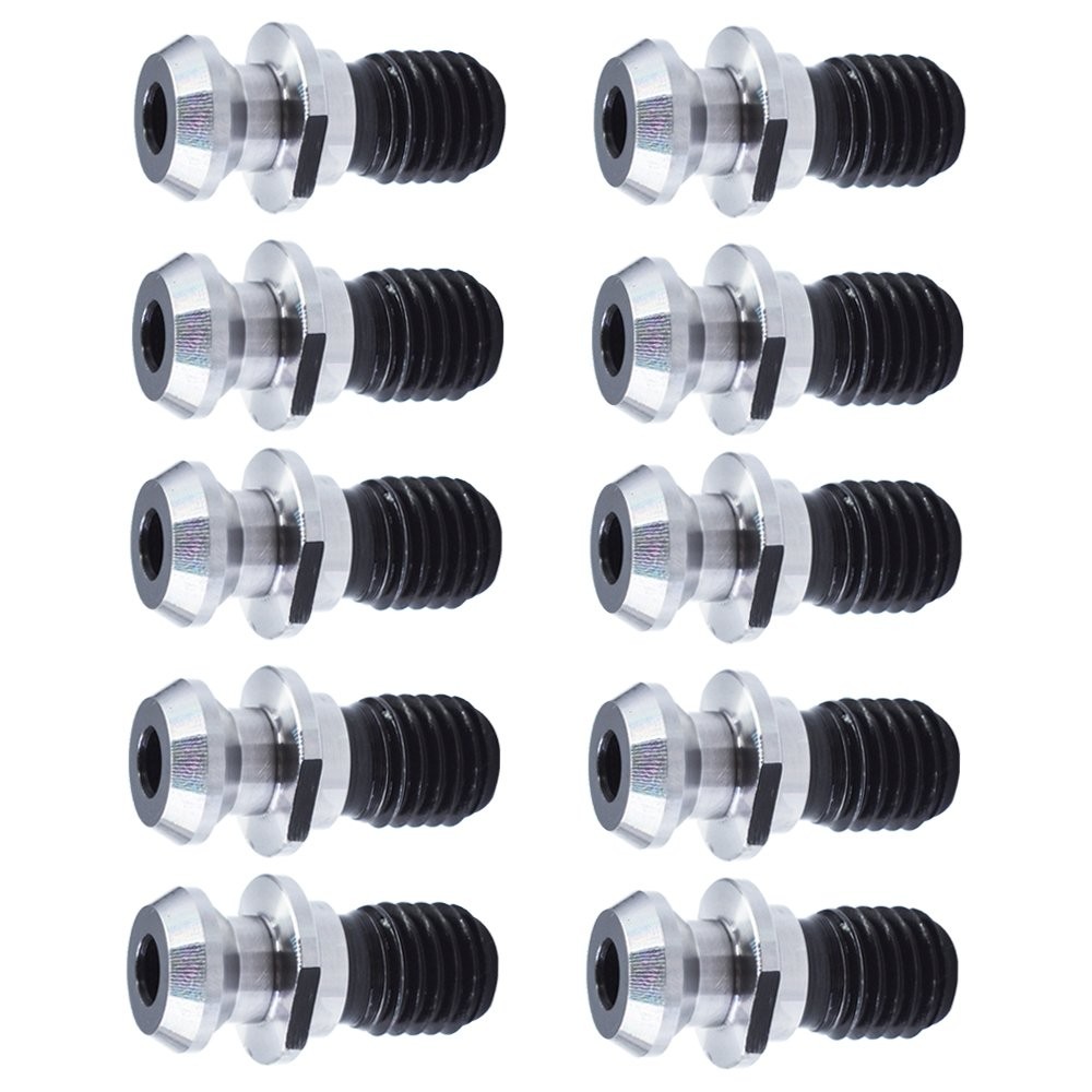 CAT40 45°0.740″Coolant Pull Stud Retention Knob For Mazak Fadal HURCO Okuma 10PC