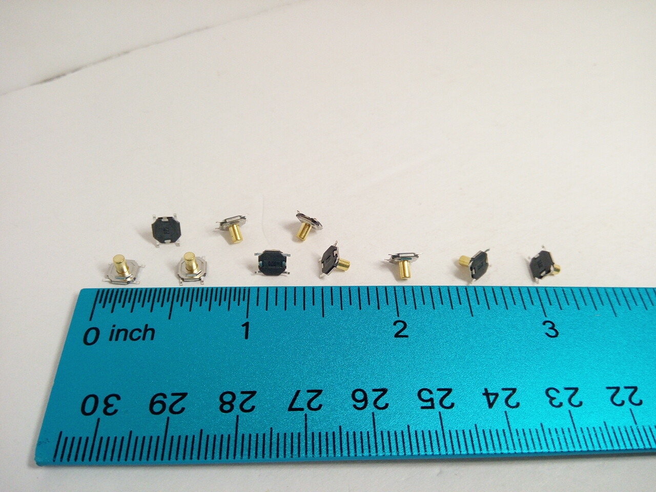10x Pack Lot 4 x 4 x 4.3 mm Push Touch Tactile Momentary Micro Button Switch SMD