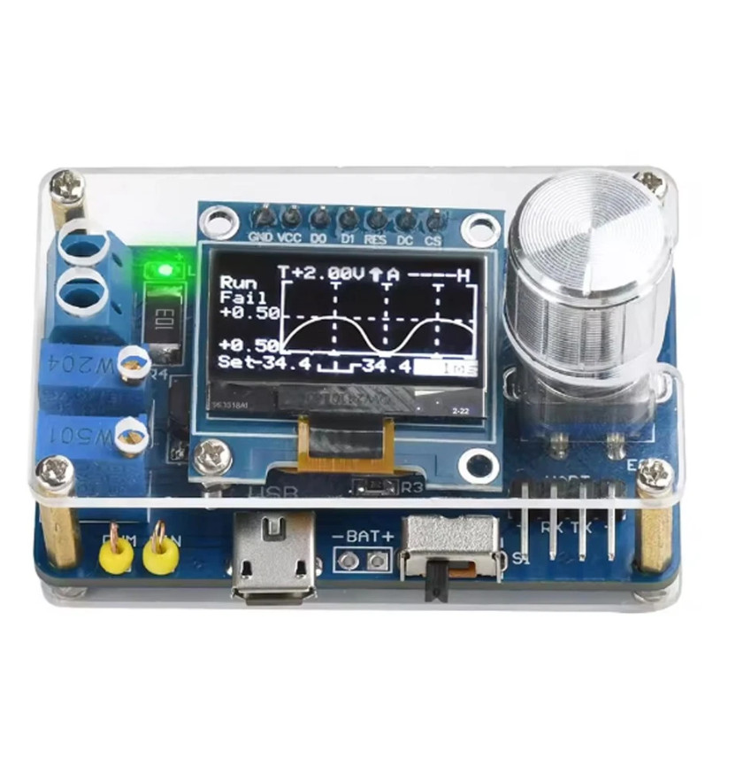 DIY Mini Digital Oscilloscope Electronic Kit STC Soldering Practice Project Kit