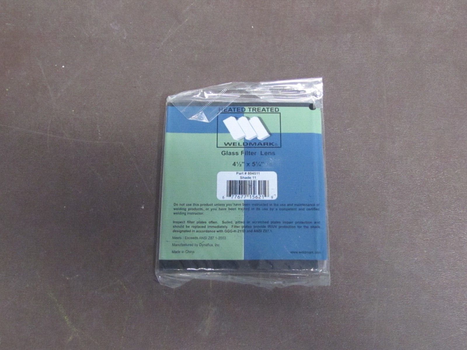 SHADE 11 4.5″x5.25″ GLASS WELDING HELMET LENS 4-1/2″ x 5-1/4″