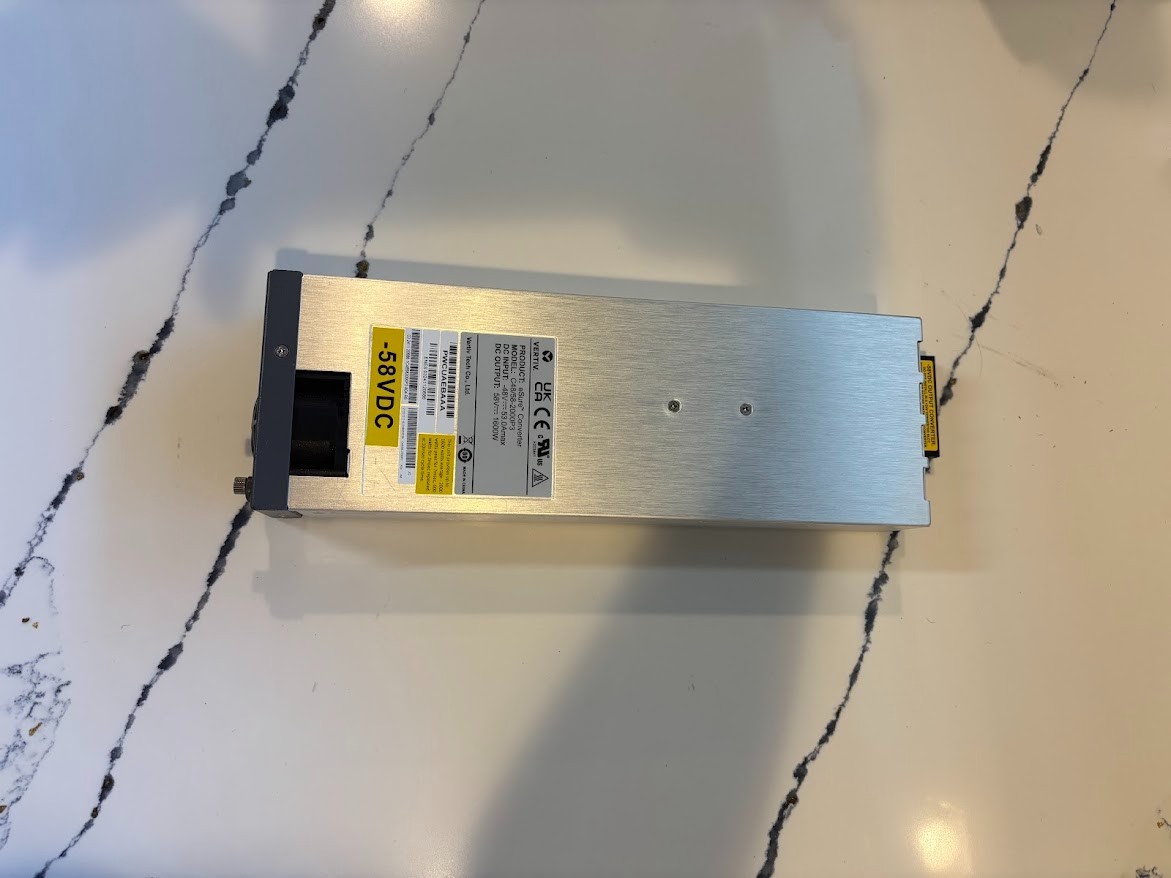 New Vertiv C48/58-2000P3 1C48582000P3 Power Converter 48v-dc 53a Amp 58vdc 1600w