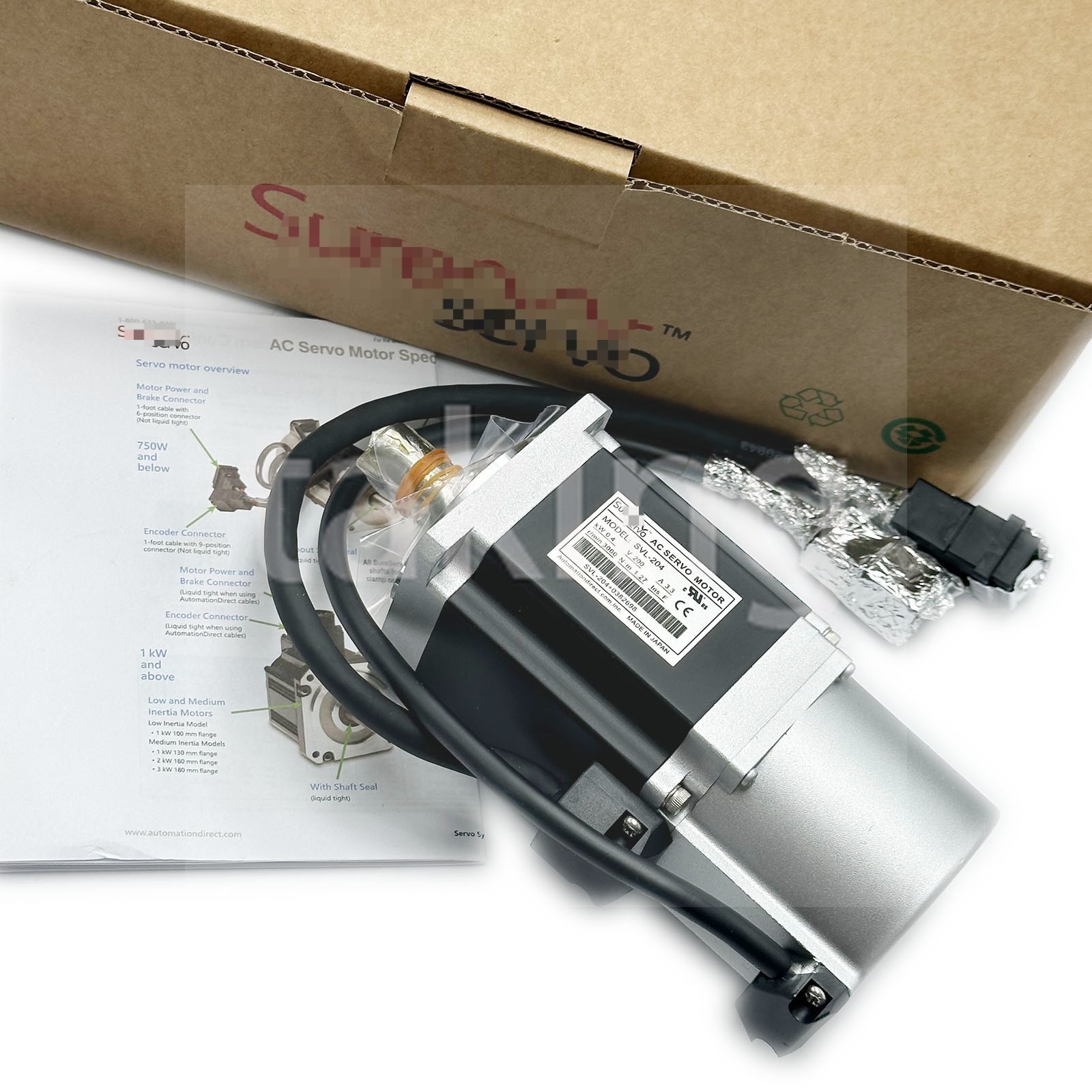 Brand New SVL-204 Servo Motor for Sure Servo