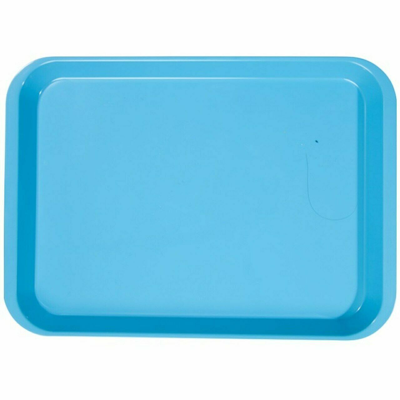 Dental Instrument Flat Setup Trays Size B Neon Blue (10 Trays)
