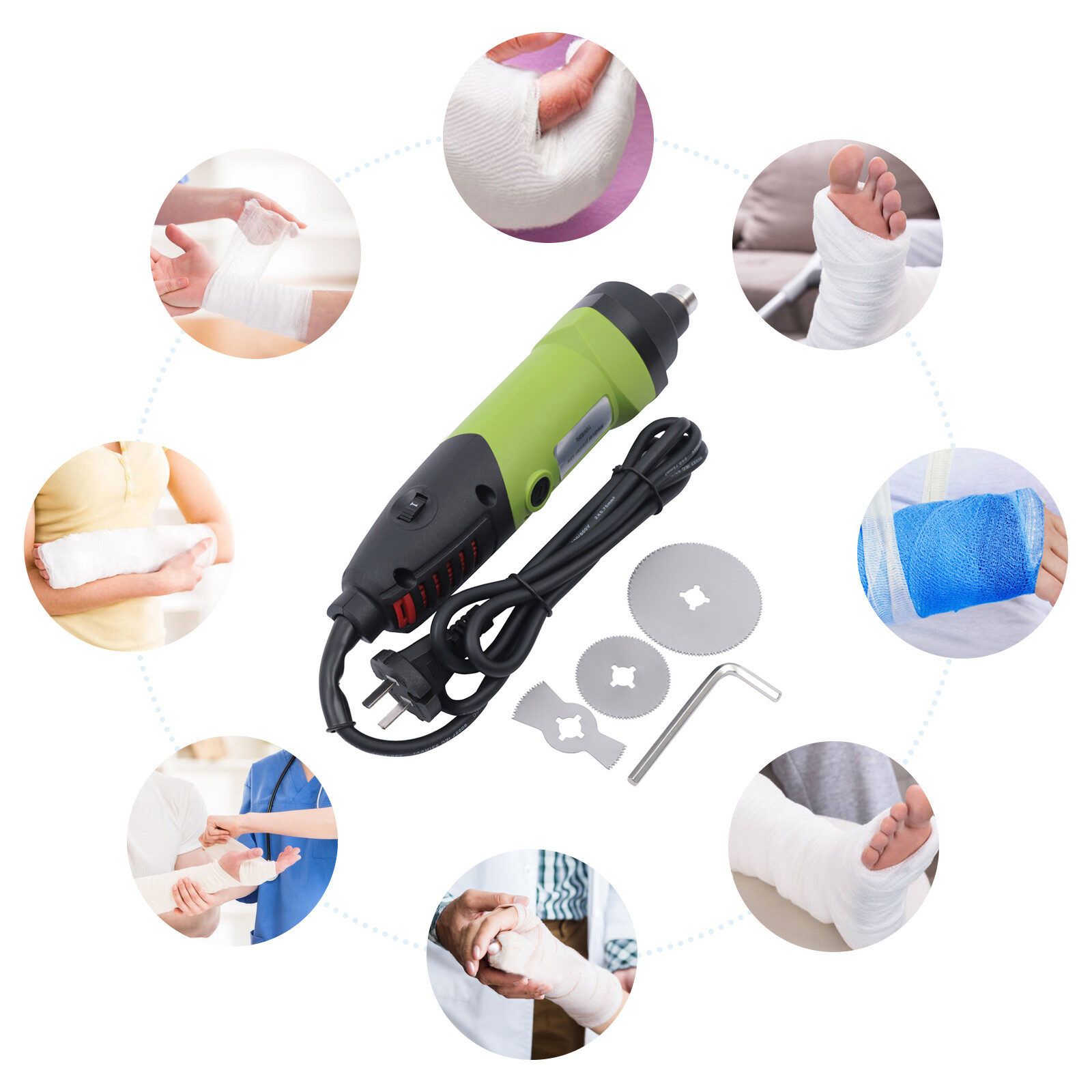 Electric Plaster Saw Cast Cutter Medical Cutting Tool Orthopedic Surgical Cutter