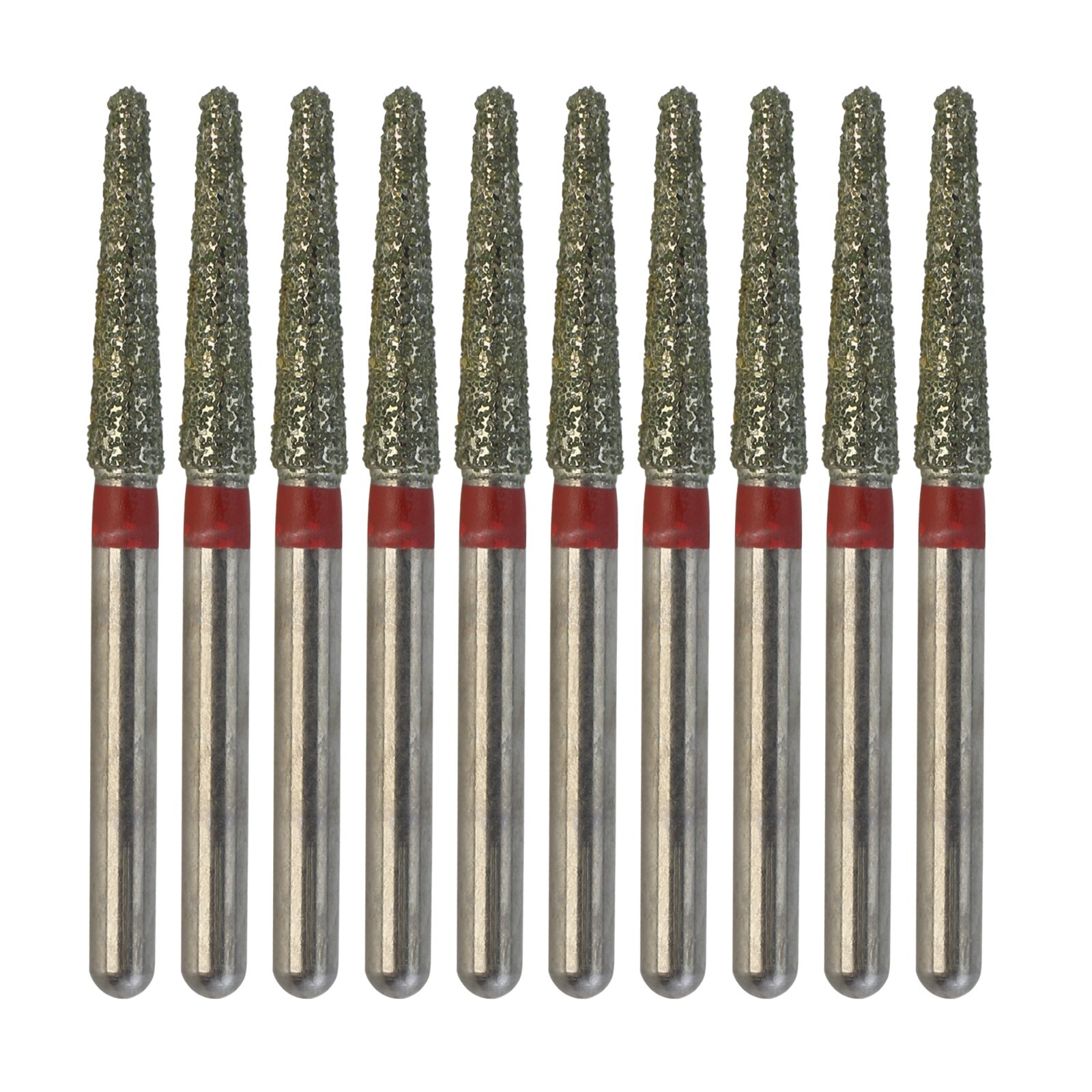 Dental Dimond Burs FG Round End Taper Burr 850/016F High Speed Turbine Fine Grit