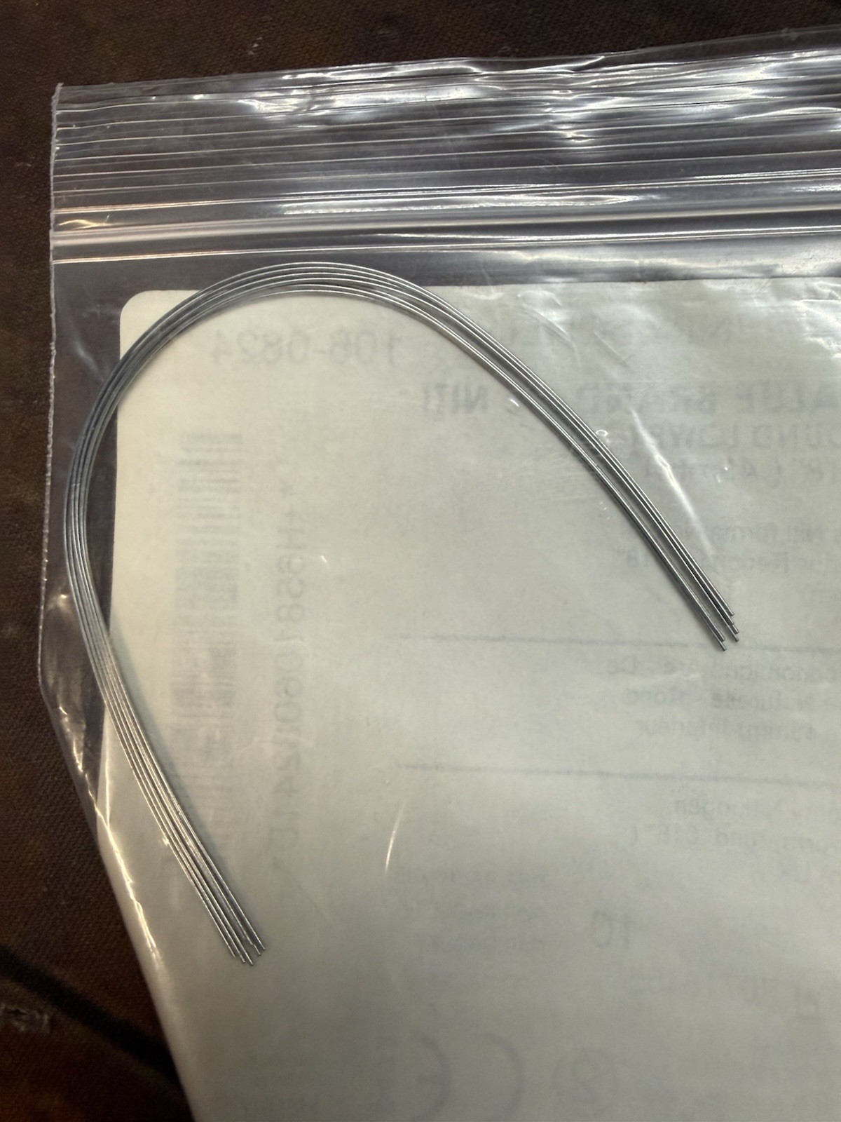 Henry Schein NiTi Orthodontic Archwire Partial Lot .014 .018 Upper Lower