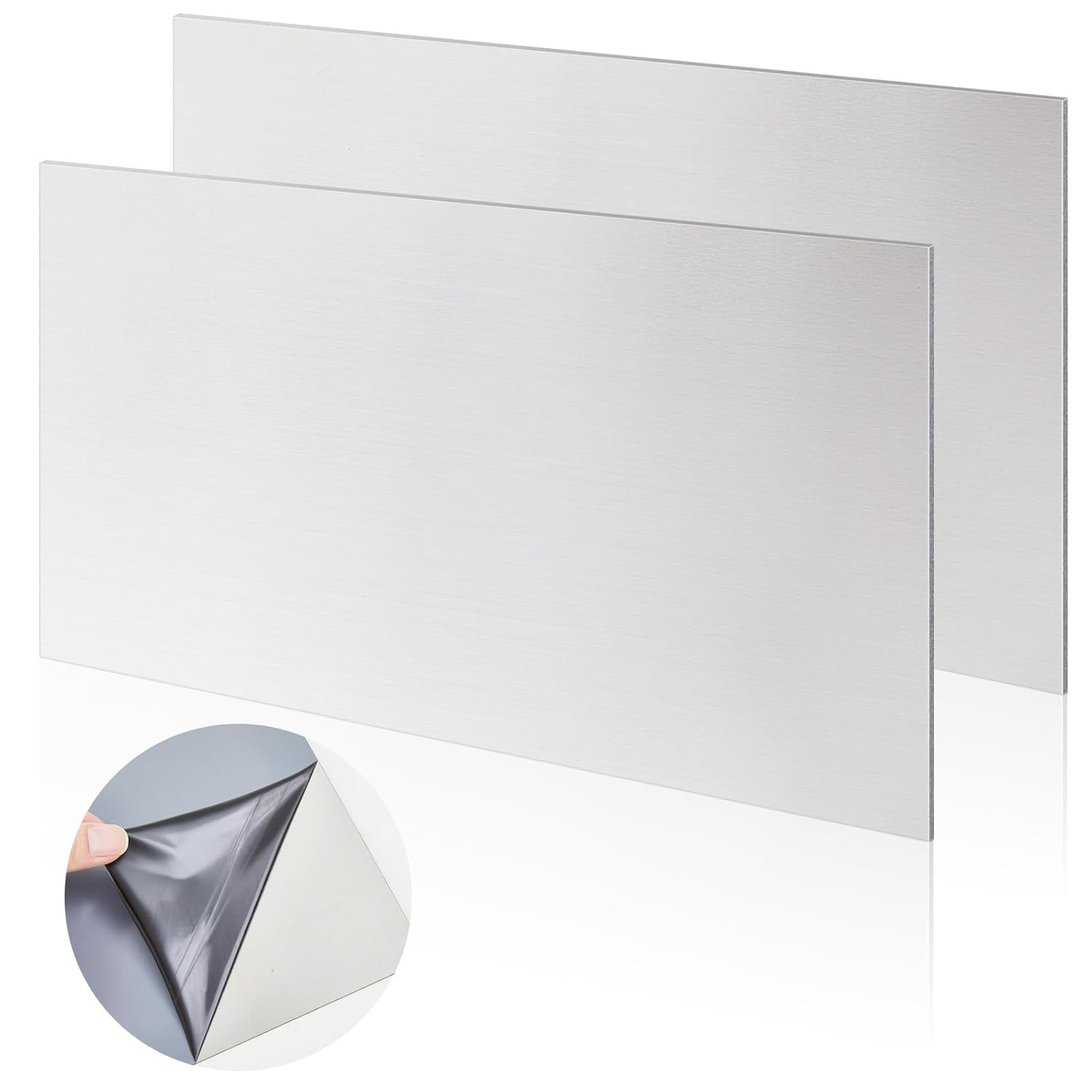 2 Pcs 430 Stainless Steel Sheet Metal 36 X 24 Inches 24GA Metal Plates Panel #4