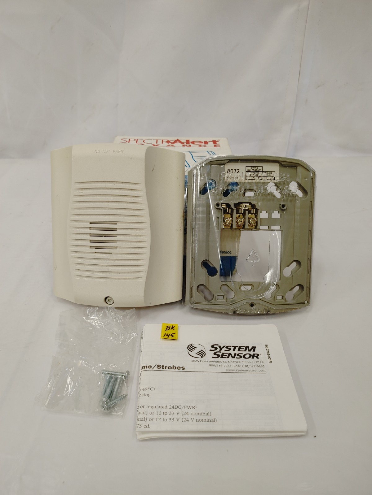 System Sensor HW – Horn – BOX WEAR