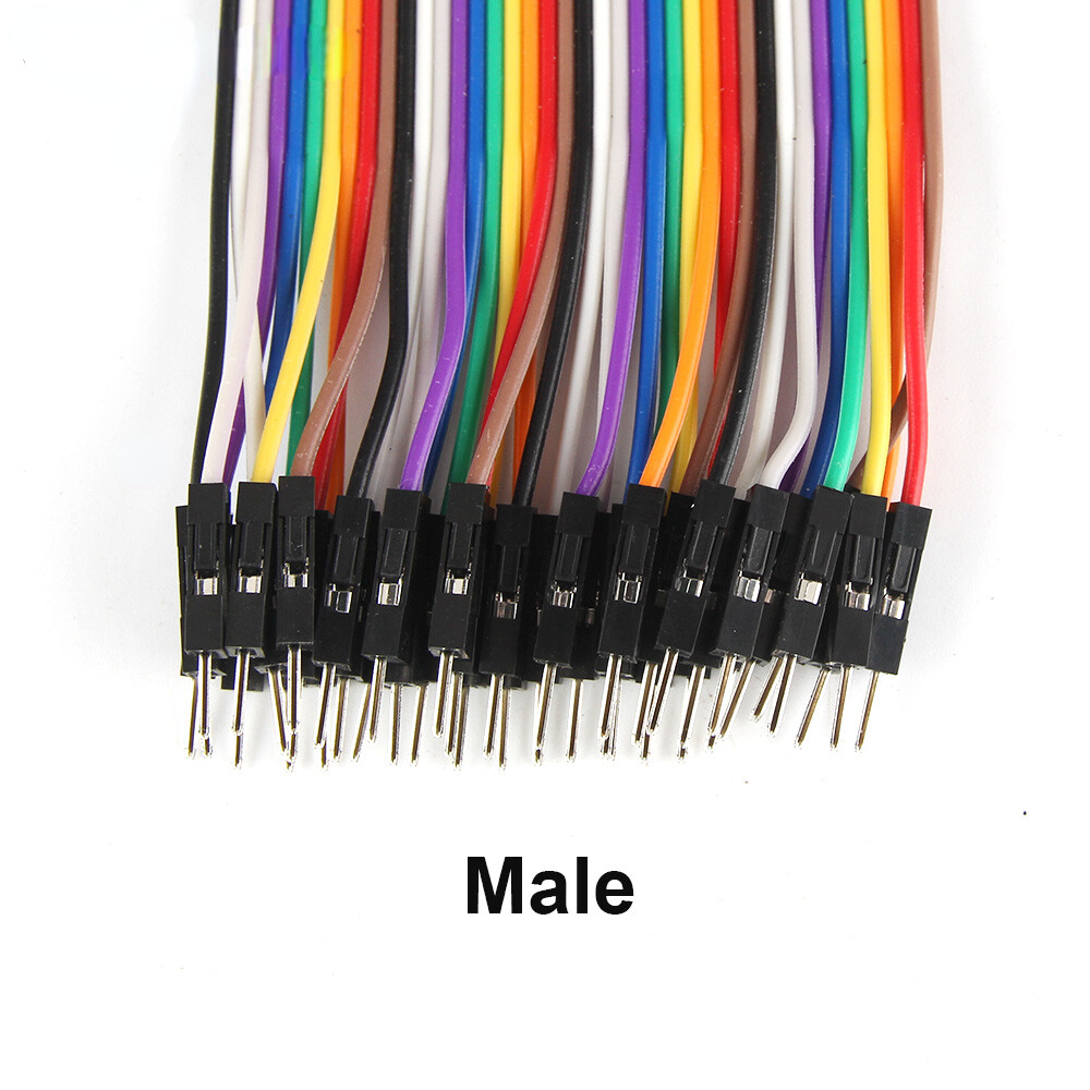 40 Pin Dupont Cables M-F, M-M, F-F Jumper Breadboard Wire GPIO Ribbon Pi Arduino