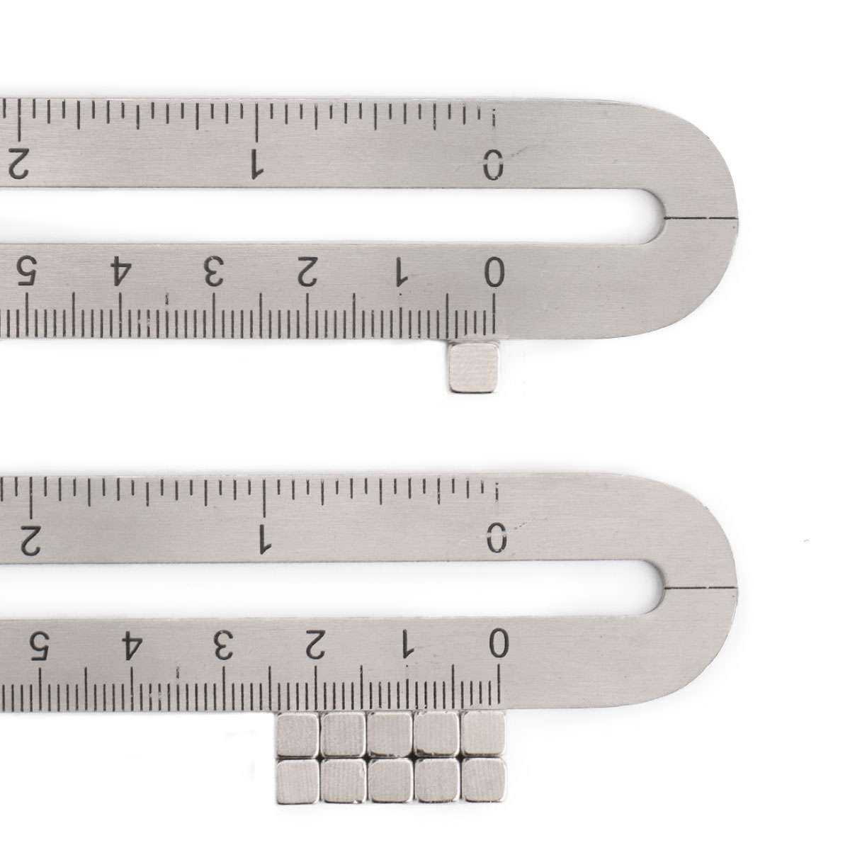 20/60/100/500X Neodymium N38 Block Square Cube Magnets Strong Rare Earth 4x4x4mm