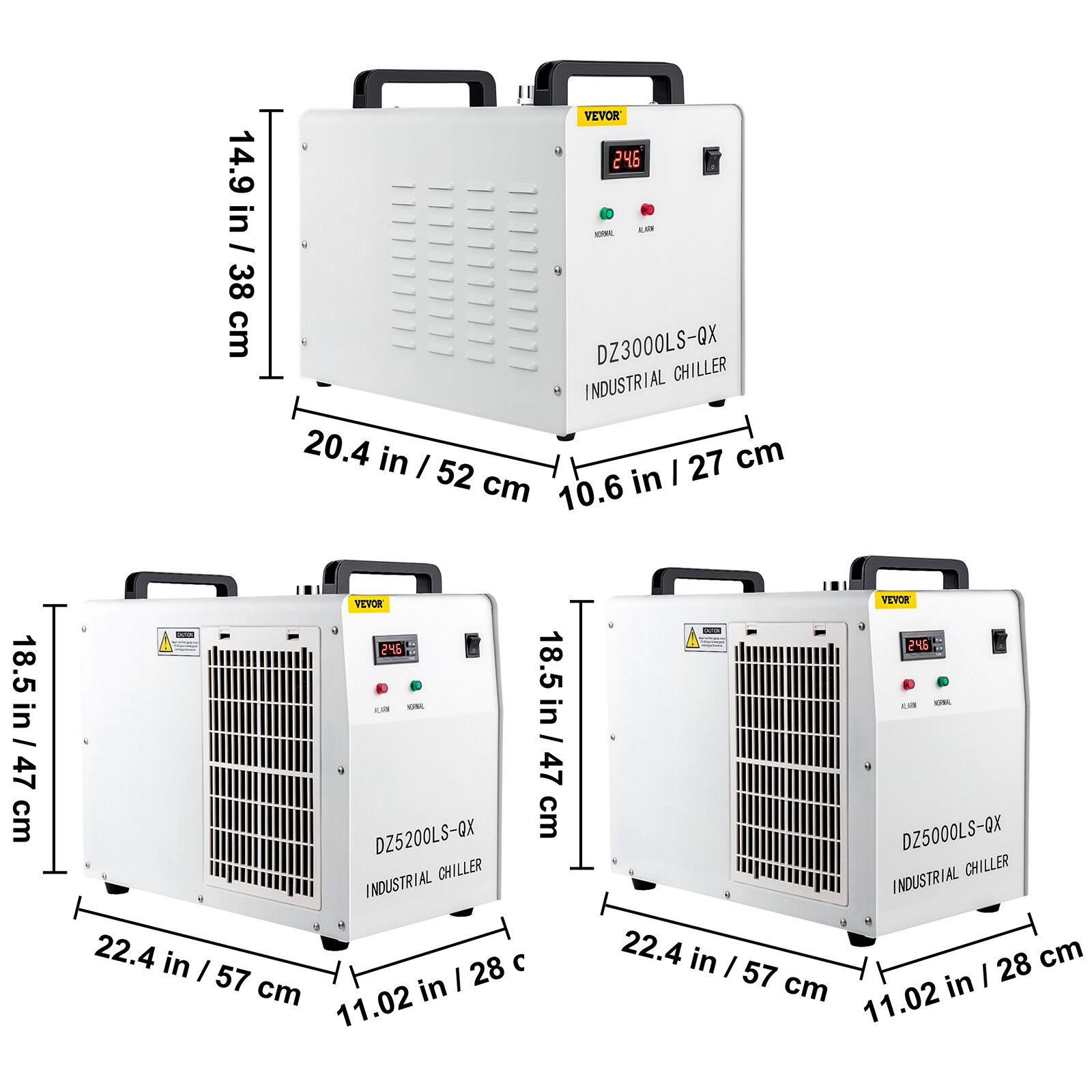Laser Industrial Water Chiller Tool CW5200/5000/3000 for Engraver Cutter