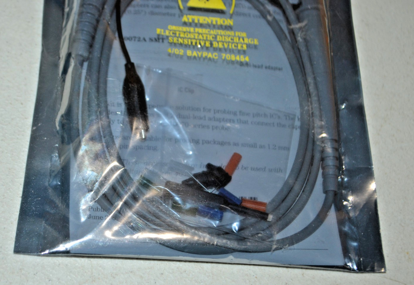 HP AGILENT ~ 10074C X10 ~ 150MHz 10:1 PASSIVE OSCILLOSCOPE PROBE (B7)