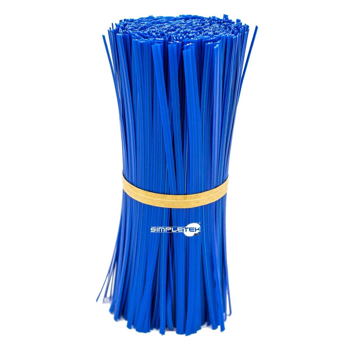 1000 X Plastic Ties 15Cm With Aluminum Wire Cable Ties