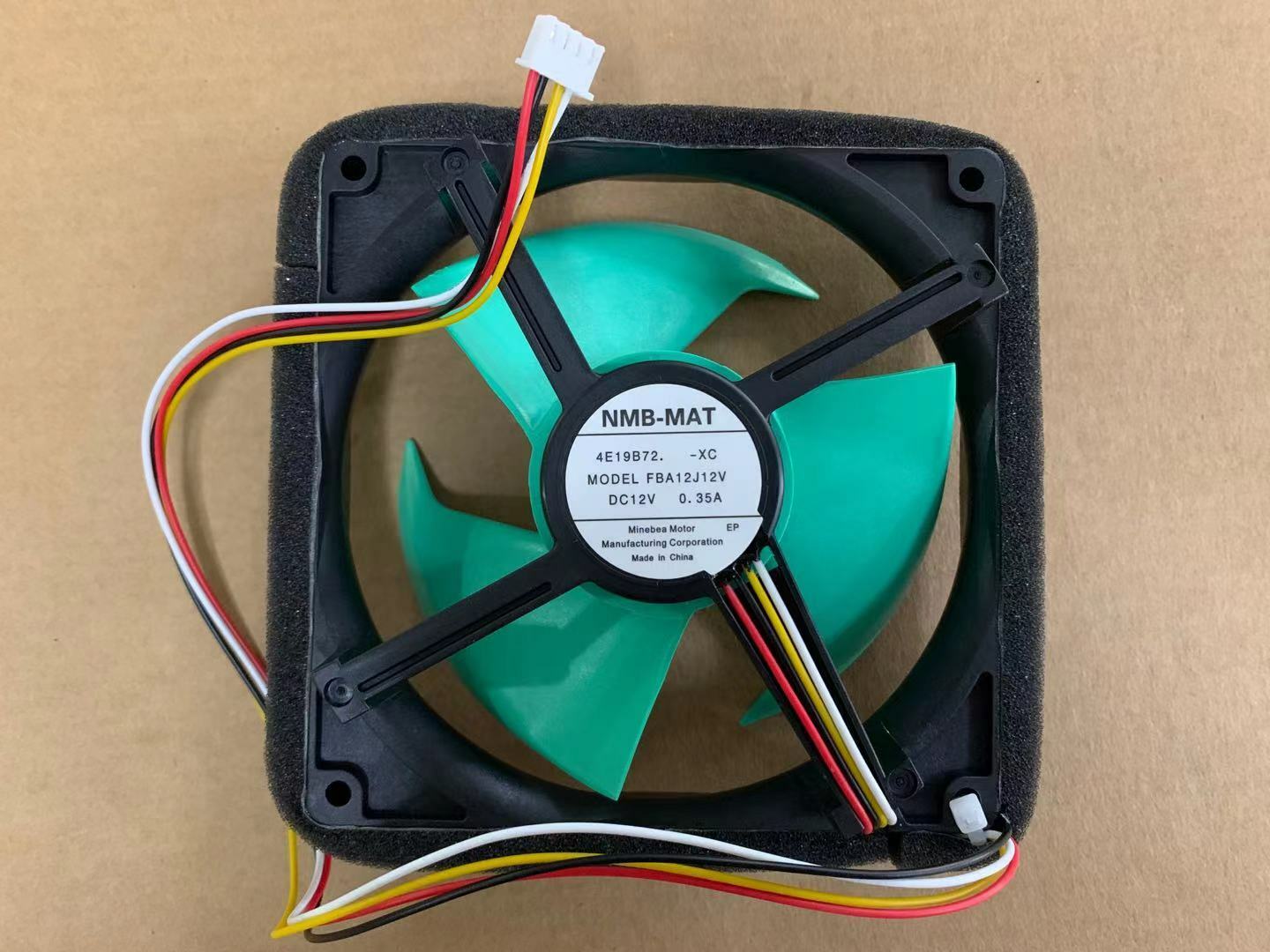 for NMB-MAT FBA12J12V DC 12V 0.35A Refrigerator fan