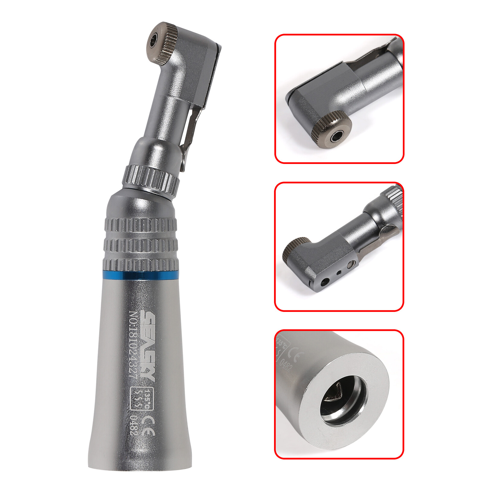 Dental Contra Angle & Air Motor 4Holes fit NSK Low Slow Speed Handpiece EX203C
