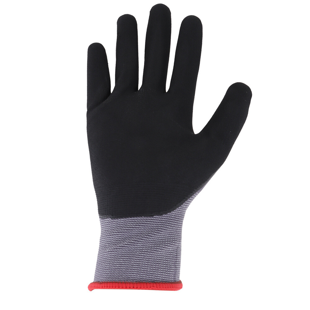Safety Work Gloves MicroFoam Nitrile Coated Foam Gloves L-Size/3 Pairs
