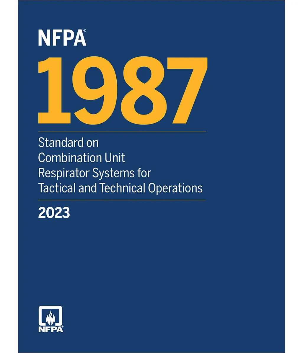 NFPA 1987 Standard on Combination Unit Respirator Systems 2023 PAPERBACK USA ST