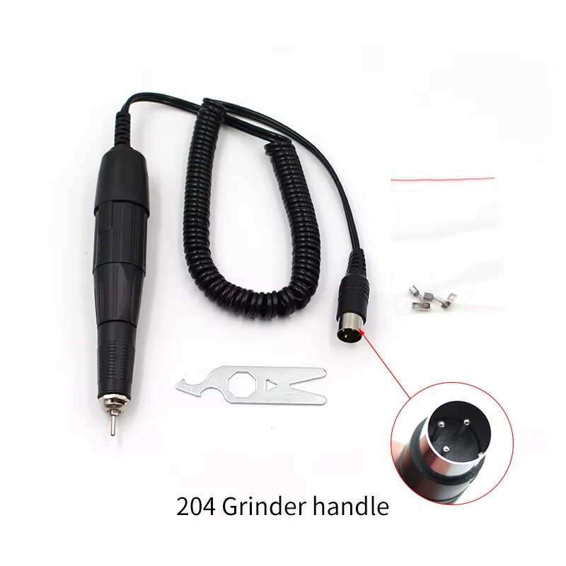 Dental Lab MARATHON-III Electric Micromotor +Contra Angle Straight Handpiece Kit